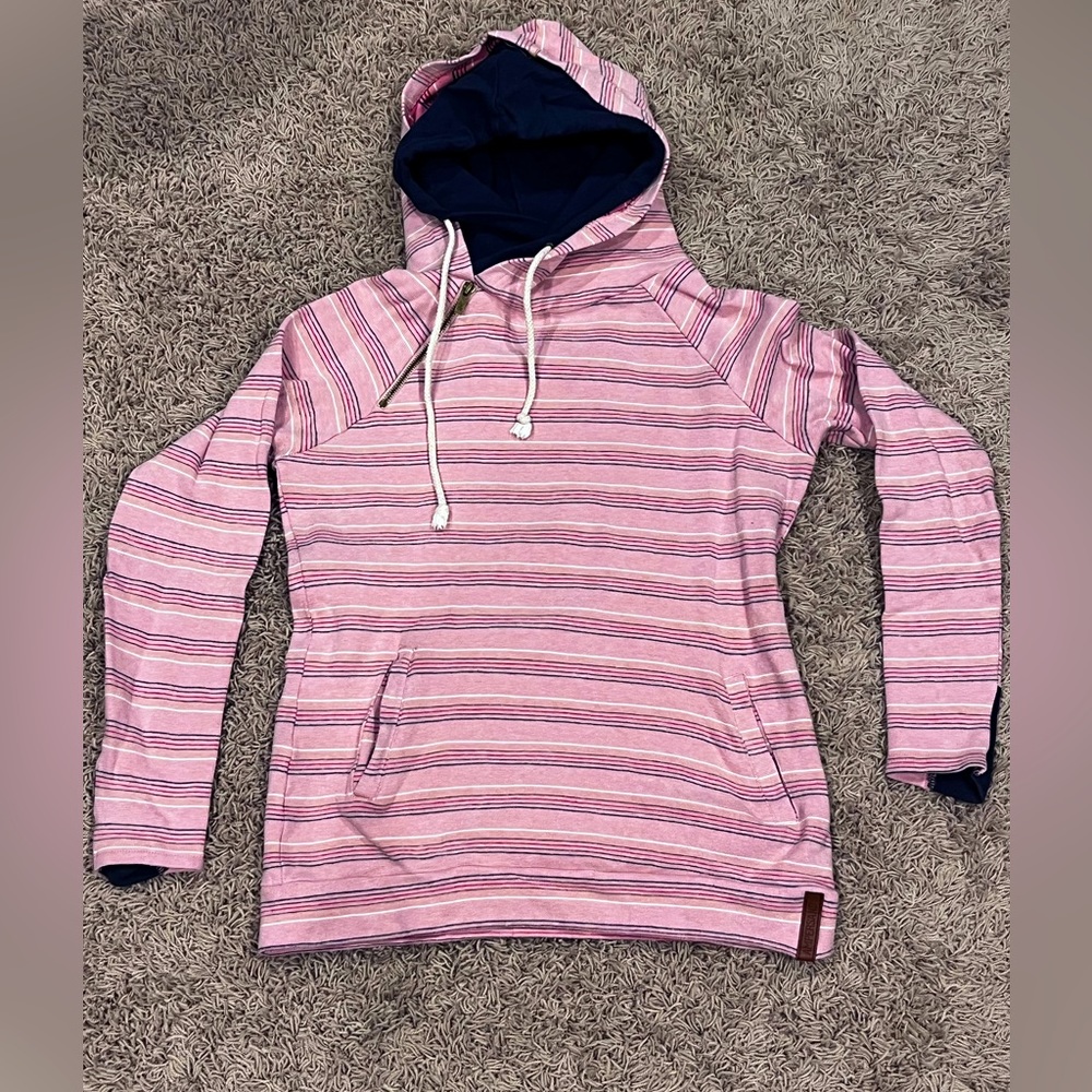 SOLD Mindy Maes Market Ampersand Avenue Size Medium DoubleHood Sweatshirt
